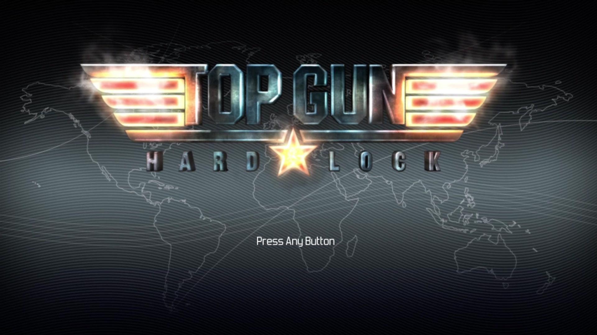 Gun title screen for Xbox 360